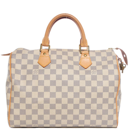 Louis Vuitton Damier Azur Speedy 30 1 of 7
