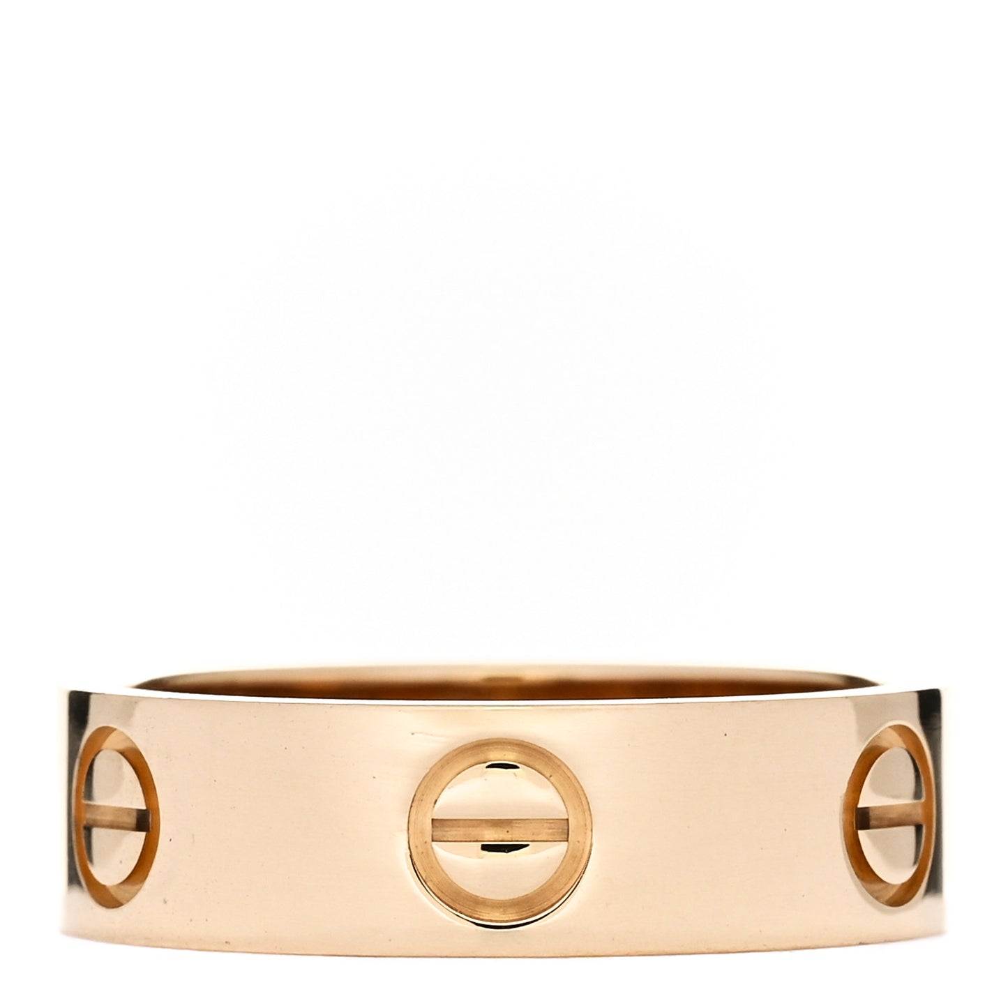 18K Yellow Gold 5.5mm LOVE Ring 54 6.75