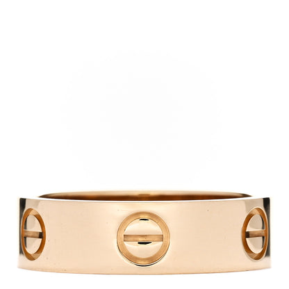 Cartier 18K Yellow Gold 5.5mm LOVE Ring 54 6.75 1 of 5