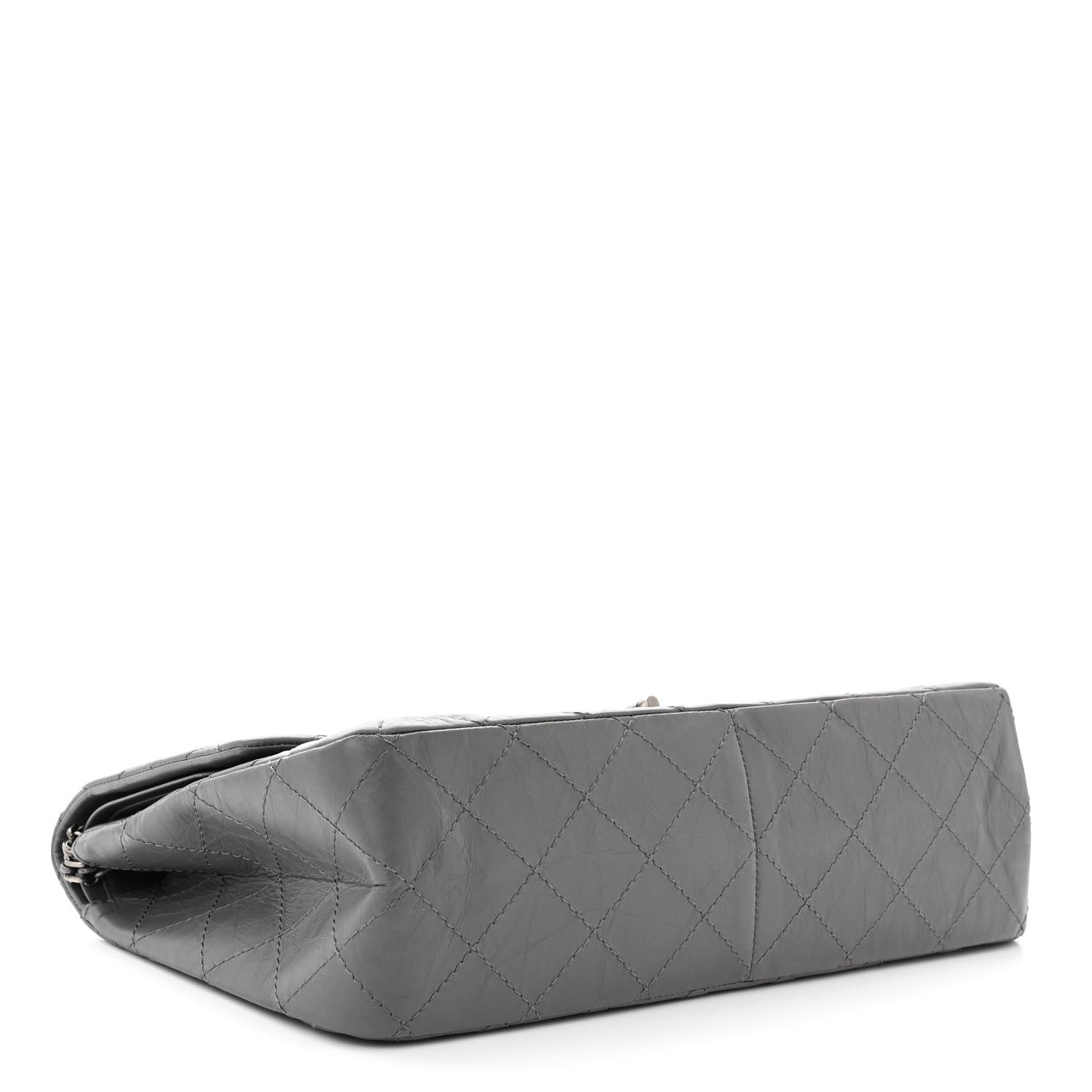 Chanel Aged Calfskin Quilted 2.55 Reissue 227 Flap Dark Grey 4 of 10