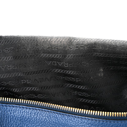 Prada Vitello Phenix Bauletto Bluette 11 of 12