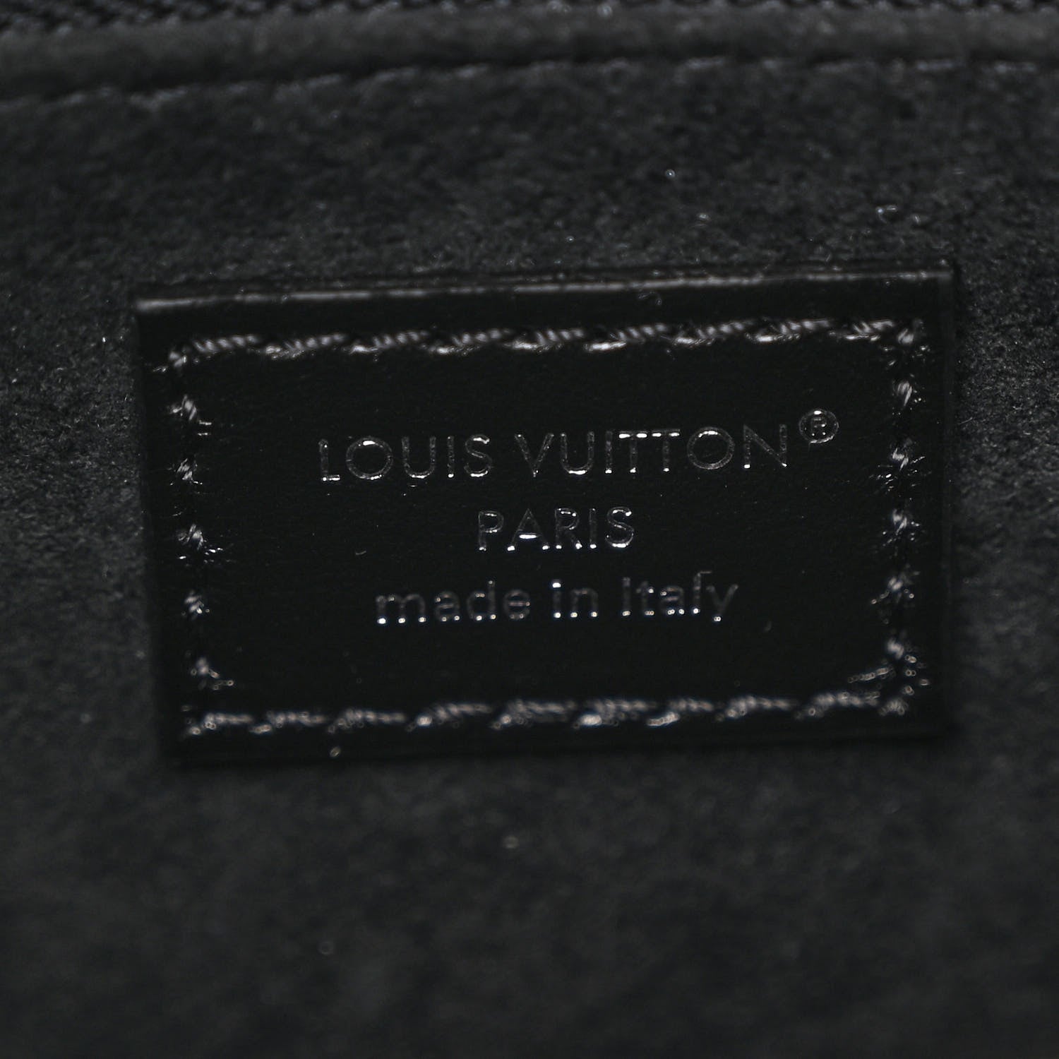 Louis Vuitton Lambskin CarryAll Cargo Vibe PM Black 6 of 10