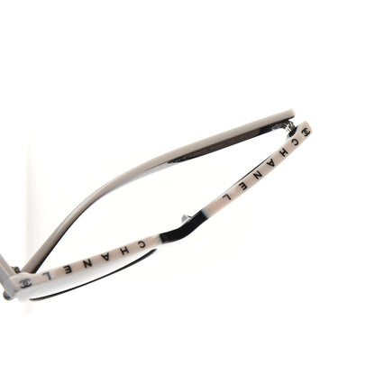 Chanel Acetate CC Butterfly Sunglasses 5414 Black Beige 8 of 9