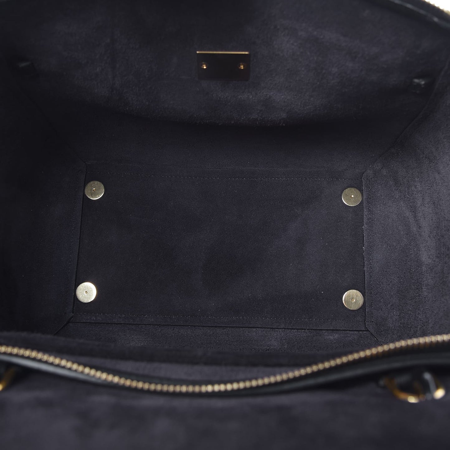 Baby Grained Calfskin Mini Belt Bag Black
