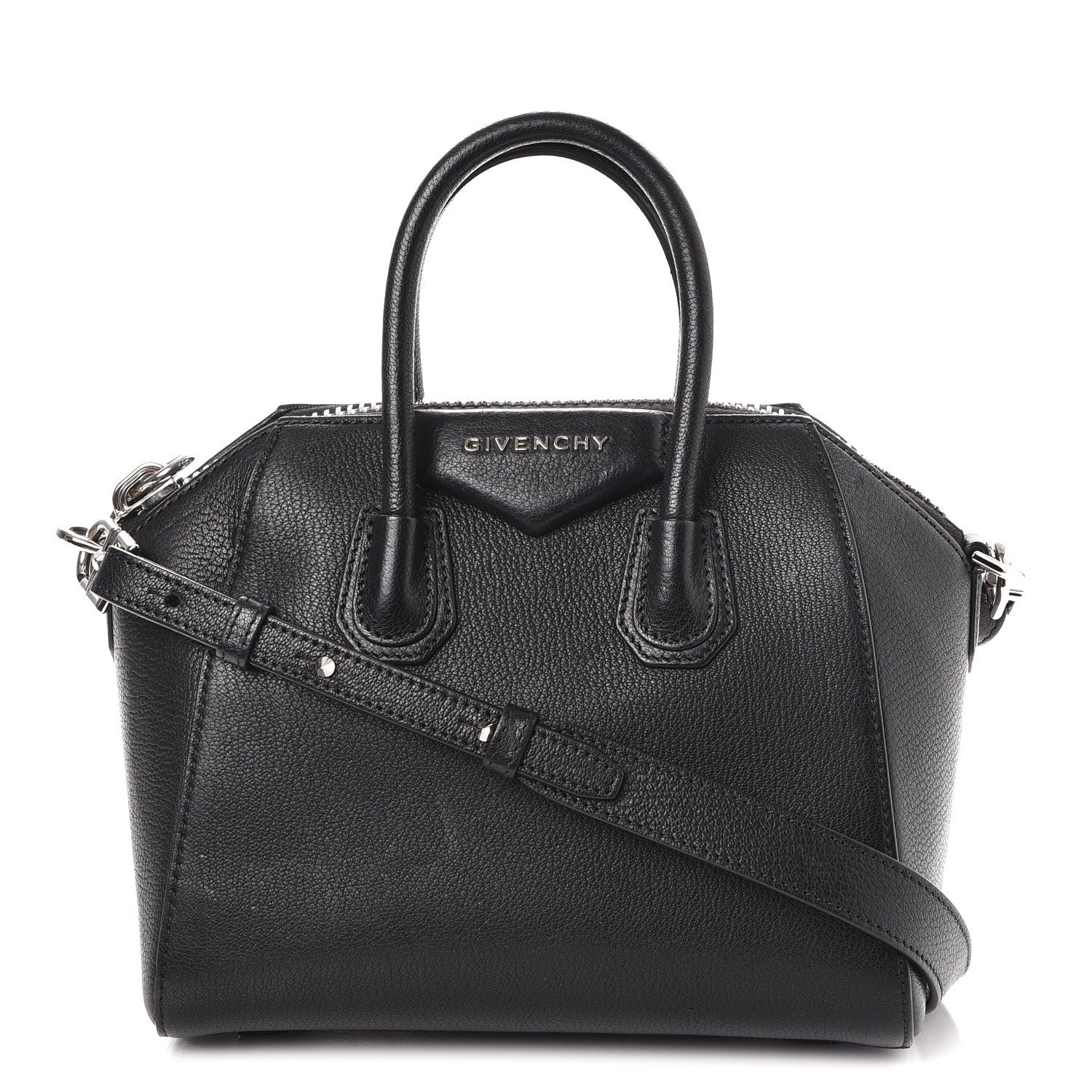 Givenchy Sugar Goatskin Mini Antigona Black 1 of 3
