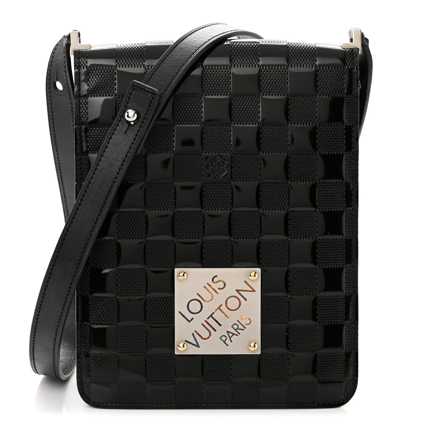 Damier Vernis Club Black