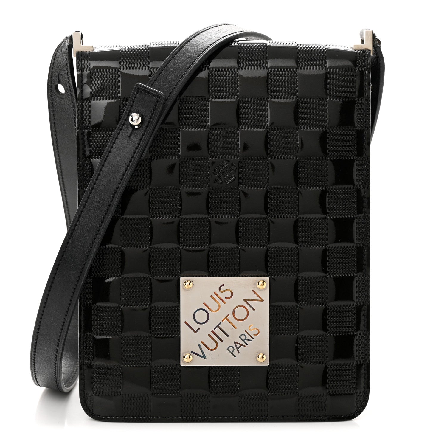 Louis Vuitton Damier Vernis Club Black 1 of 17