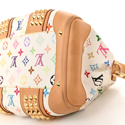 Louis Vuitton Monogram Multicolor Courtney MM White 9 of 13