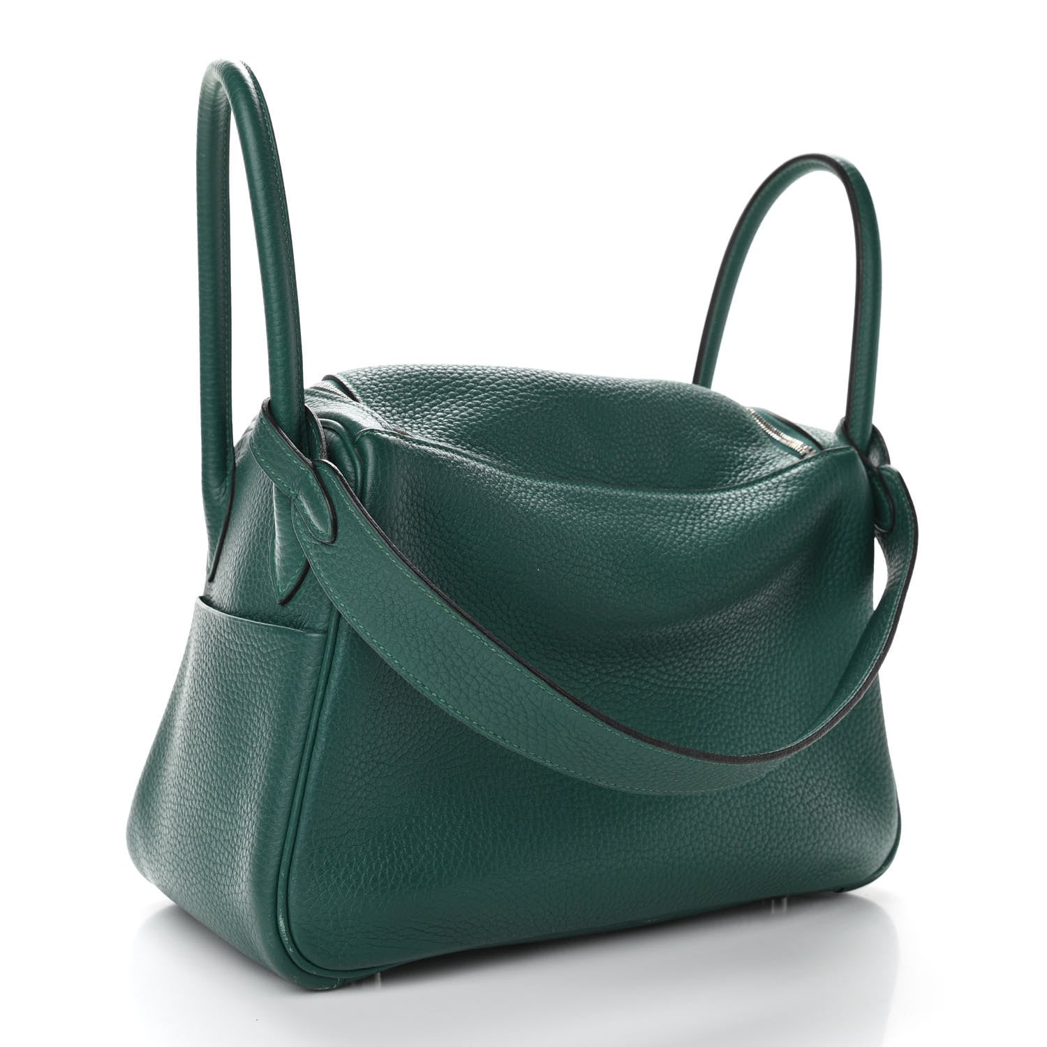 Hermes Taurillon Clemence Lindy 26 Malachite 3 of 13