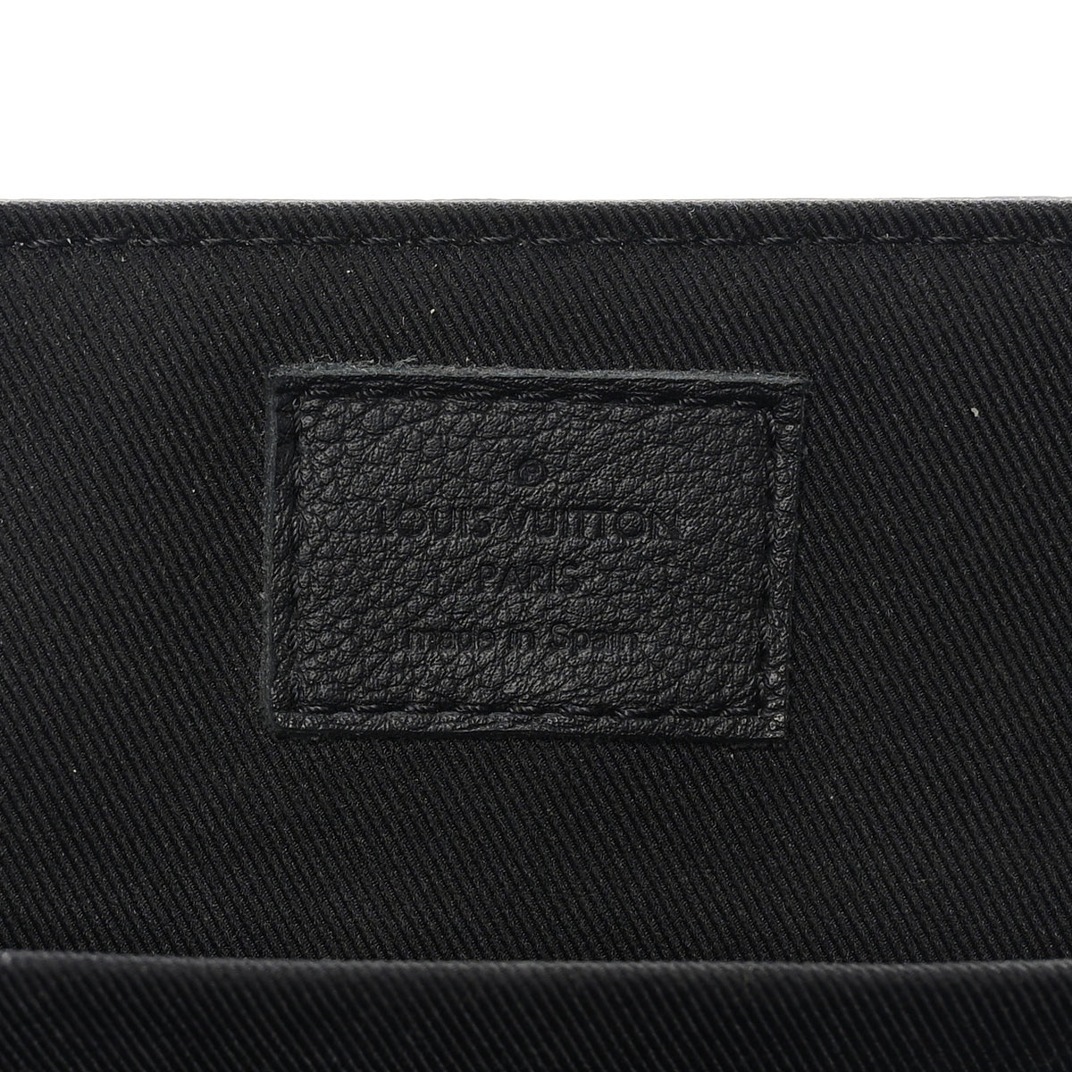 Calfskin Monogram Shadow Messenger Voyager PM  Black