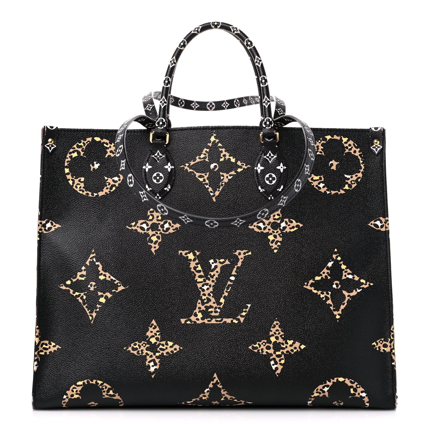 Louis Vuitton Monogram Giant Jungle Onthego GM Black 1 of 14