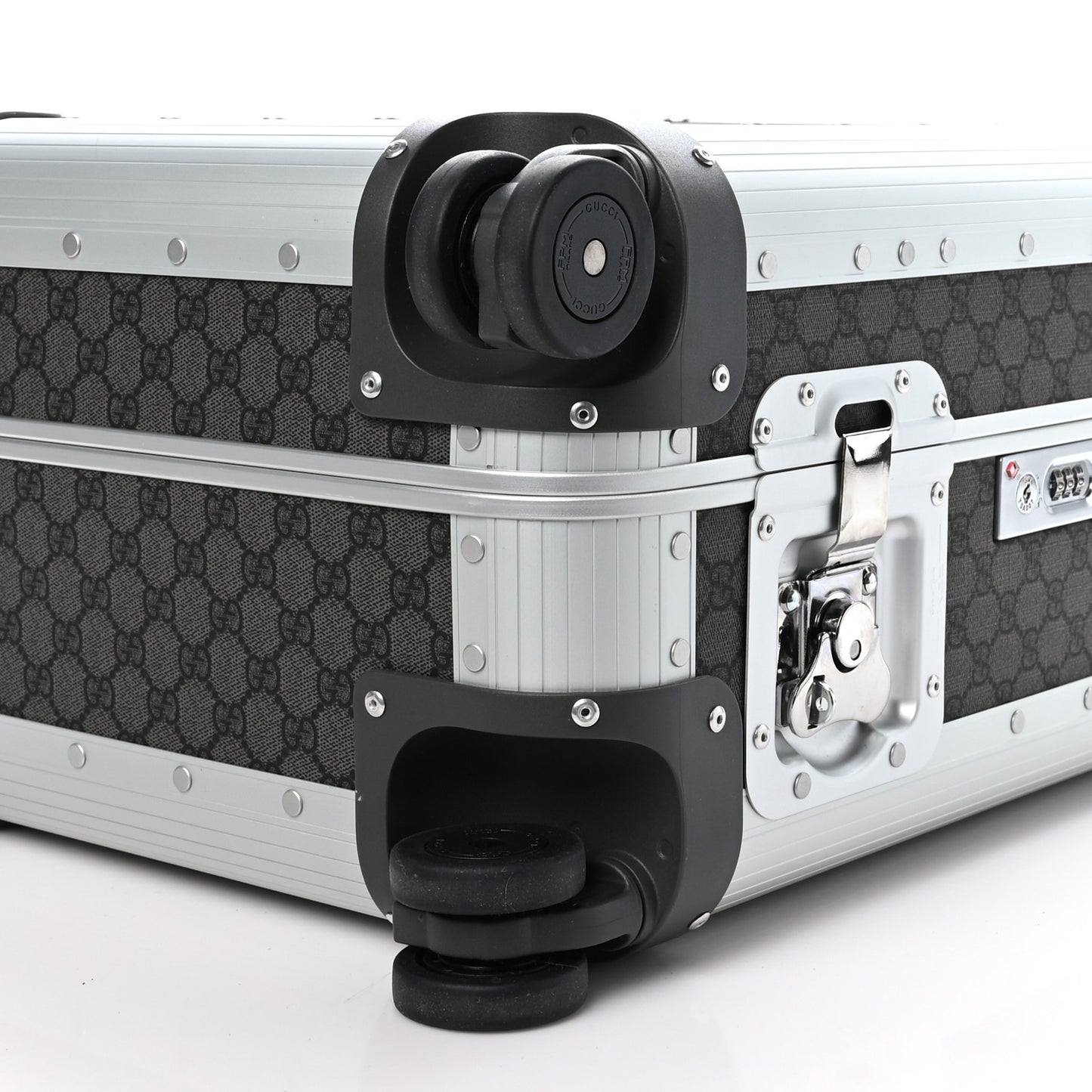 GG Supreme Monogram Porter Carry On Suitcase