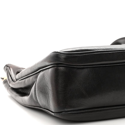 Chanel Lambskin Flap Shoulder Bag Black 9 of 11