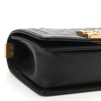 Chanel Caviar Quilted Small Boy Flap Black 9 of 10