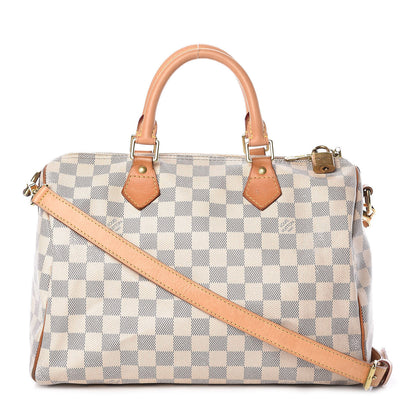 Louis Vuitton Damier Azur Speedy Bandouliere 30 1 of 25