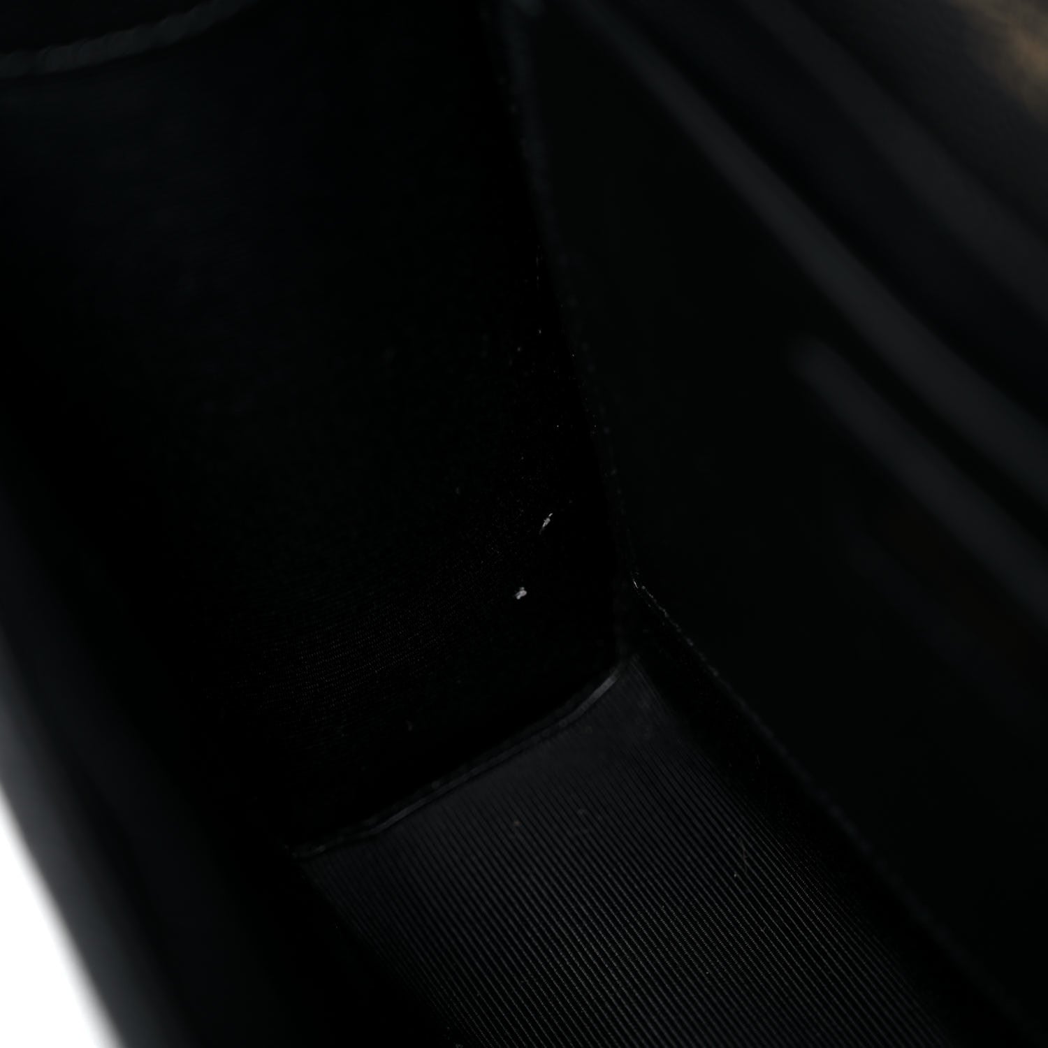Saint Laurent Grain De Poudre Textured Mixed Matelasse Triquilt Medium Monogram Satchel Black 11 of 11