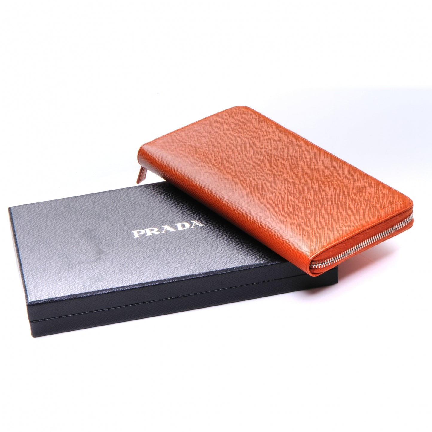 Saffiano Continental Wallet Papaya