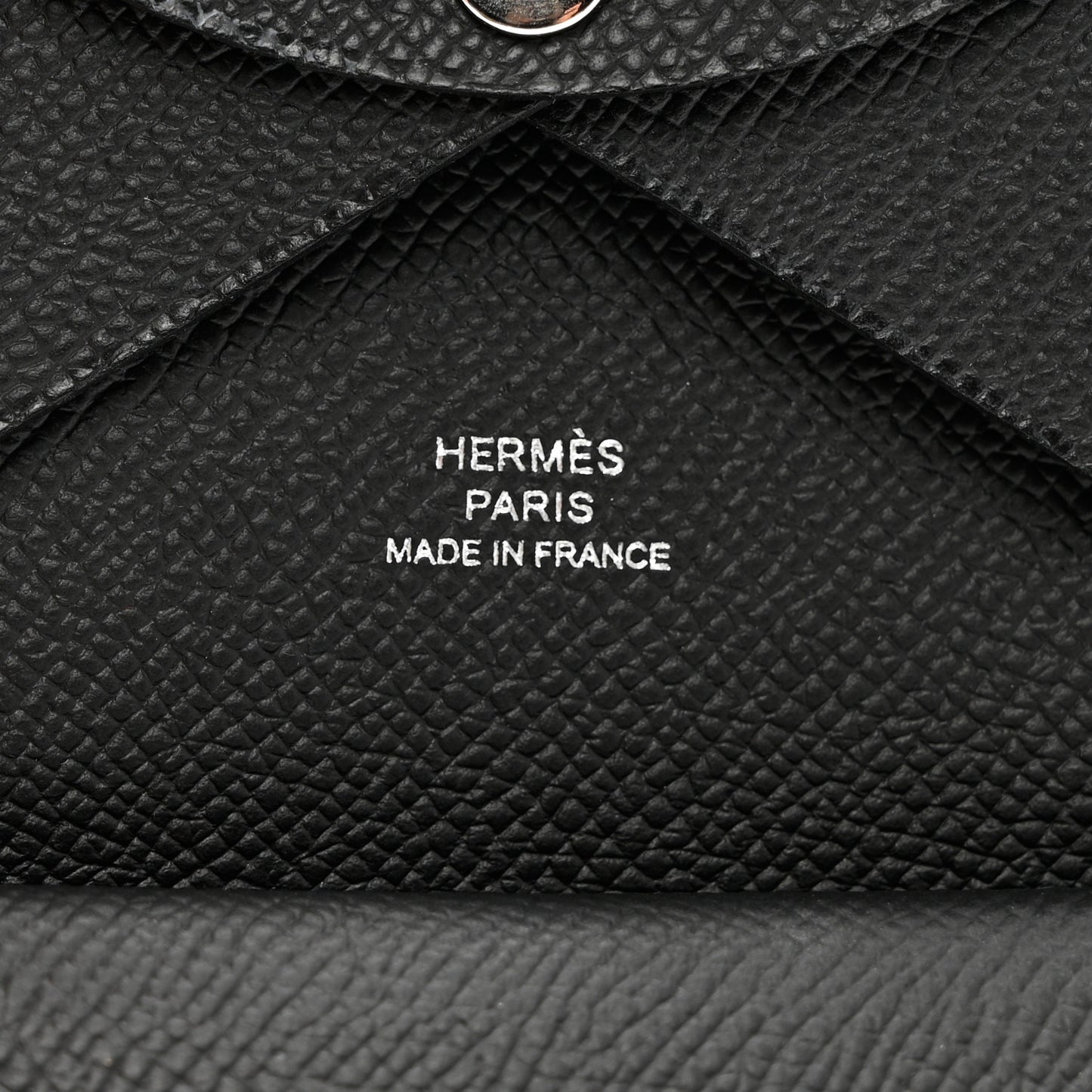 Epsom Calvi Duo Card Case Black