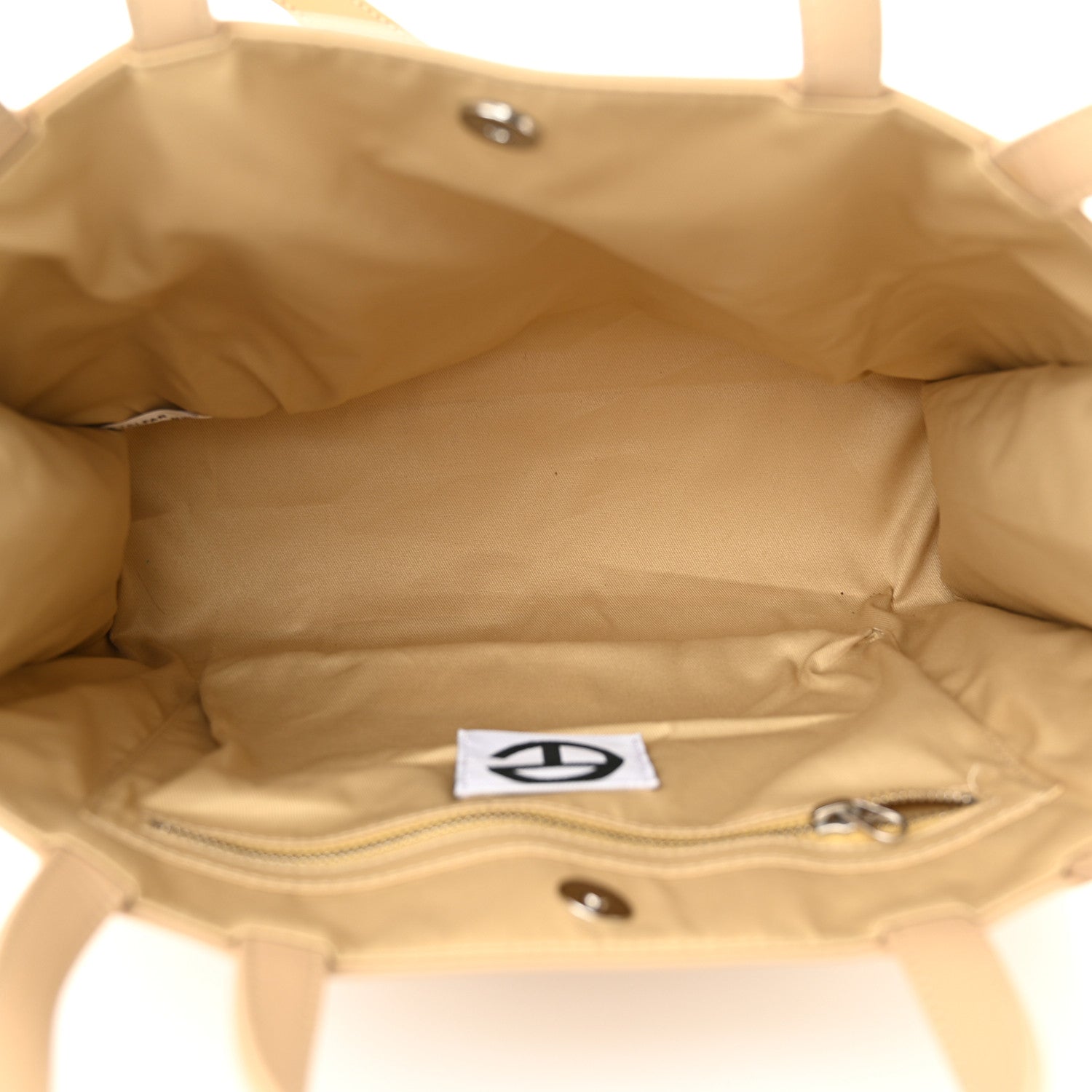 Telfar Vegan Leather Medium Shopping Bag Cream 5 of 10