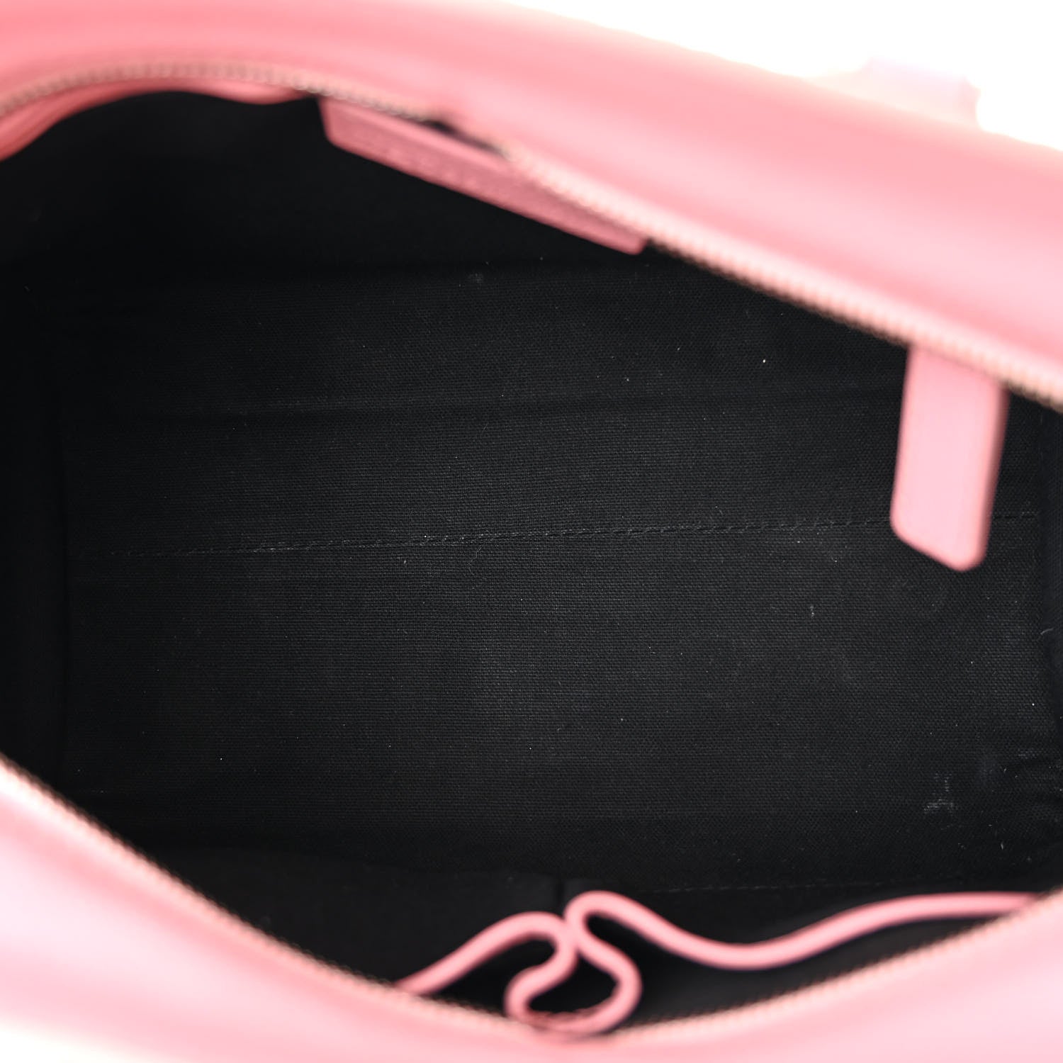 Alexander McQueen Calfskin Small Skull Padlock Zip Around Tote Petal 5 of 11