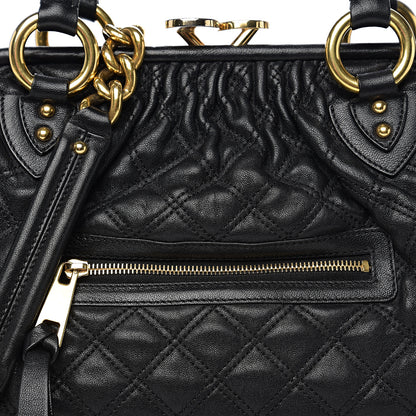 Marc Jacobs Calfskin Quilted Stam Black 9 of 9