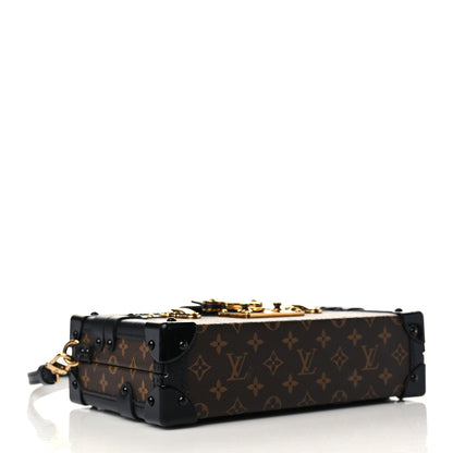 Louis Vuitton Monogram Petite Malle Black 4 of 6