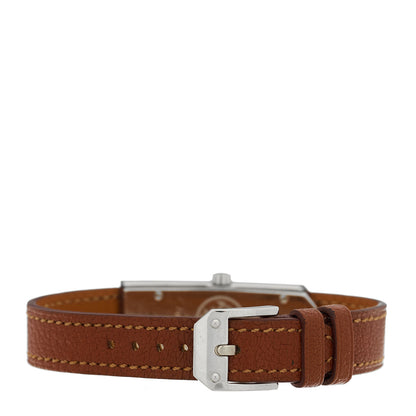 Hermes Stainless Steel Epsom 15mm Kelly II Quartz Watch Gold 3 of 4