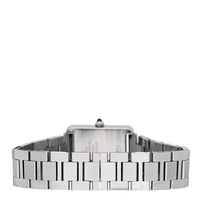 Cartier Stainless Steel 24mm Tank Solo Quartz Watch 3 of 5