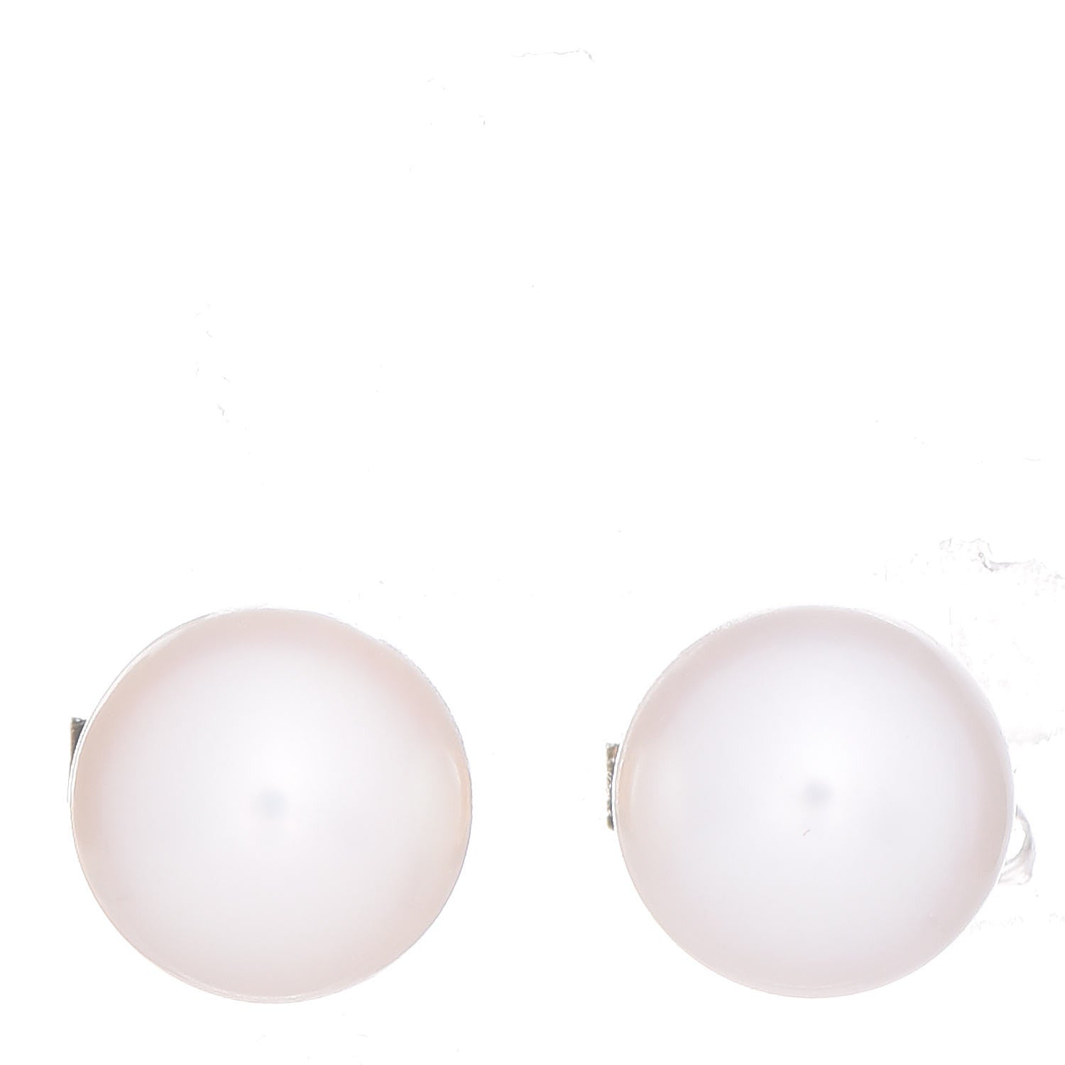 Mikimoto 18K Yellow Gold Akoya Pearl 7mm Stud Earrings 1 of 5
