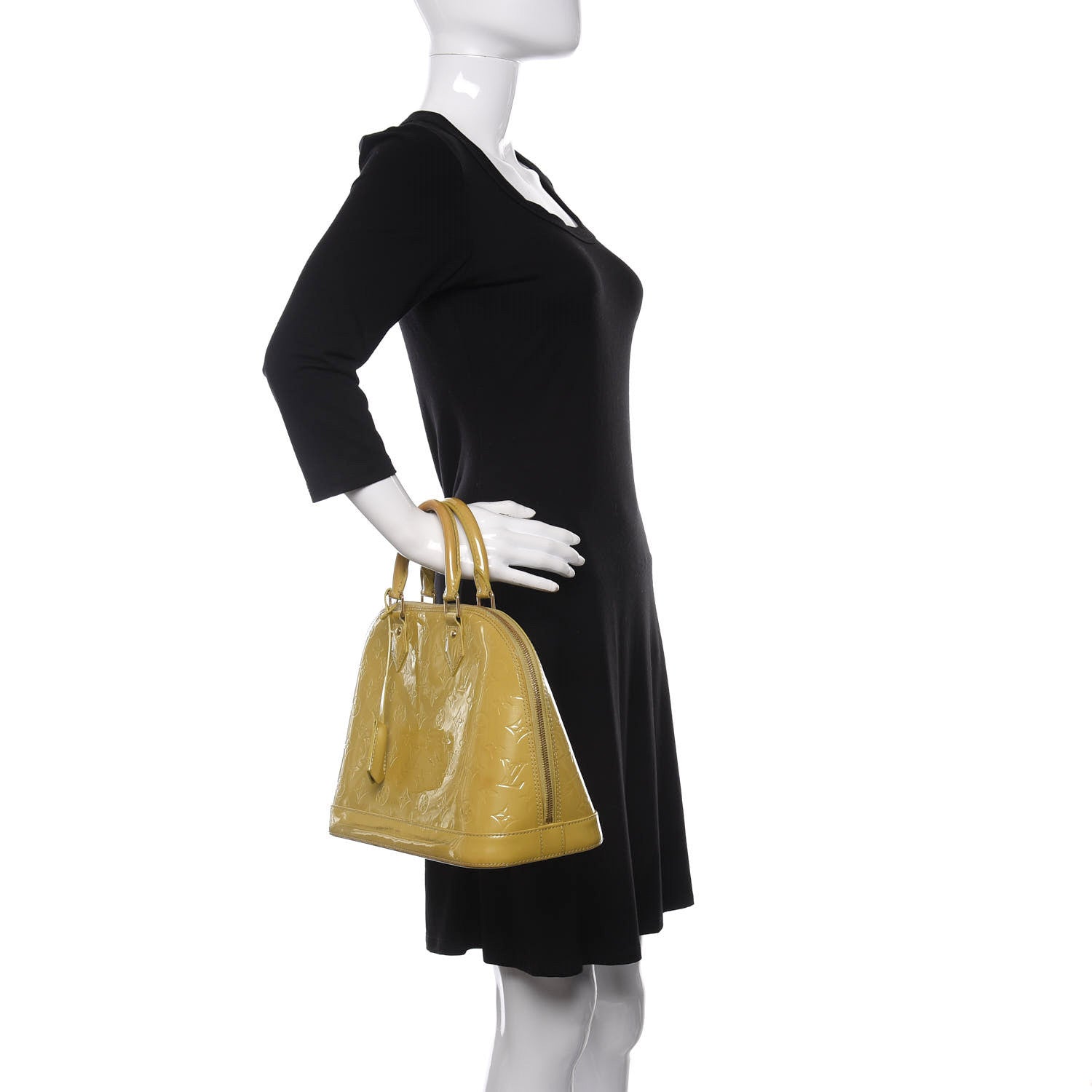 Louis Vuitton Vernis Alma PM Citrine 2 of 16