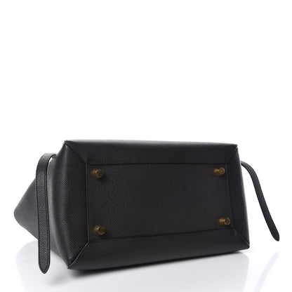 Celine Grained Calfskin Mini Belt Bag Black 4 of 9