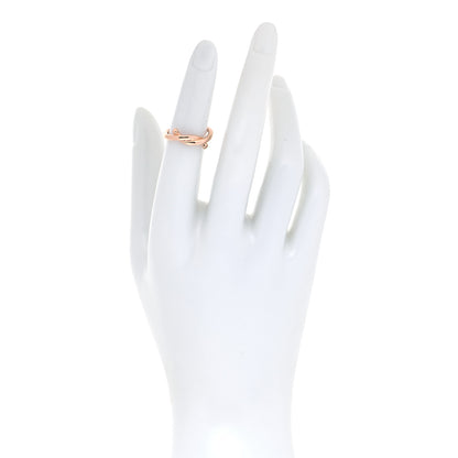 Cartier 18K Pink Gold Entrelaces Ring 48 4.5 2 of 5