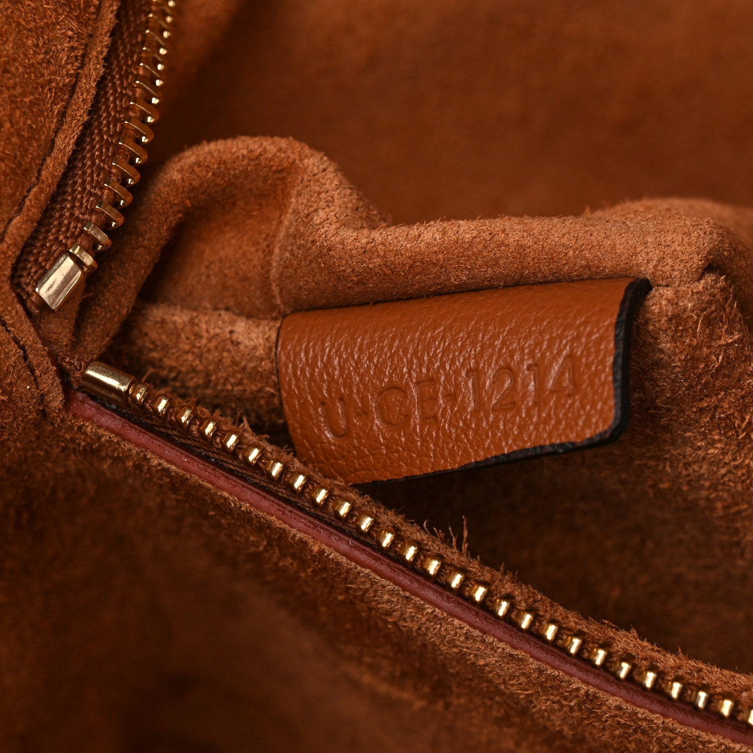 Celine Grained Calfskin Triomphe Medium Cabas Anais Tan 8 of 11