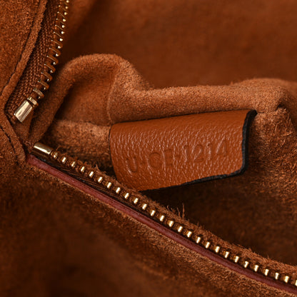 Celine Grained Calfskin Triomphe Medium Cabas Anais Tan 8 of 11
