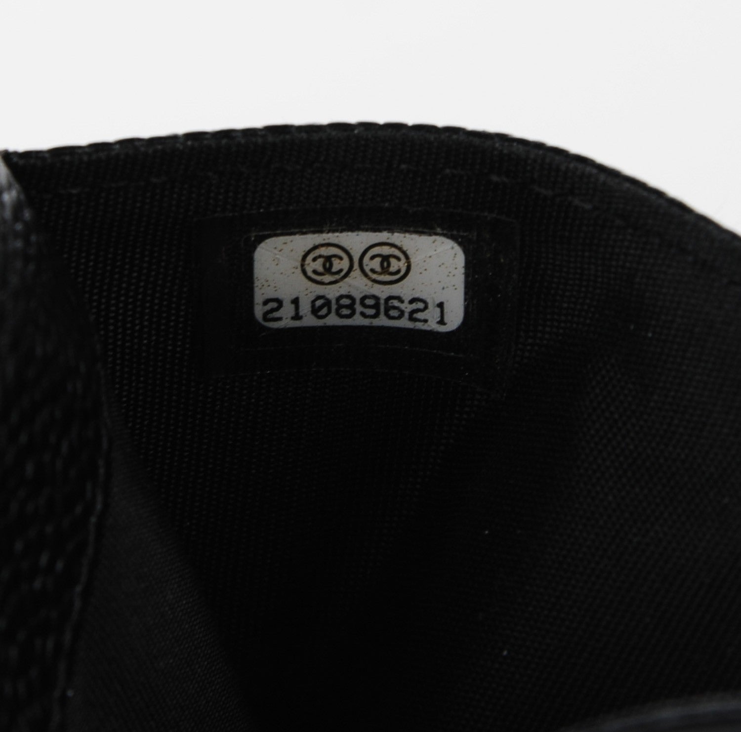 Chanel Caviar Timeless CC Card Holder Black 6 of 8