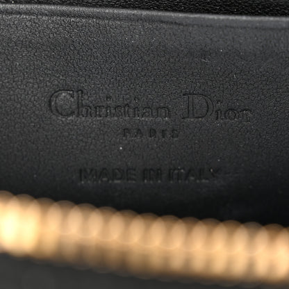 Christian Dior Lambskin Cannage Lady Dior Phone Holder Black 6 of 8