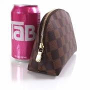 Damier Cosmetic Pouch Brown