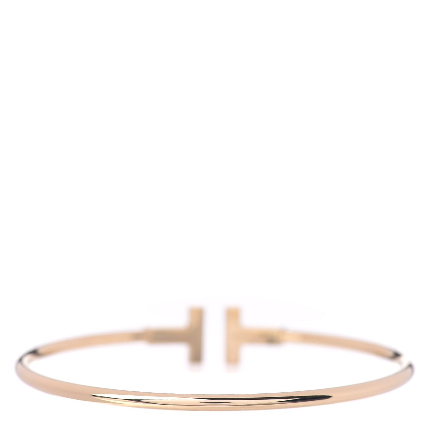 18K Yellow Gold T Wire Bracelet
