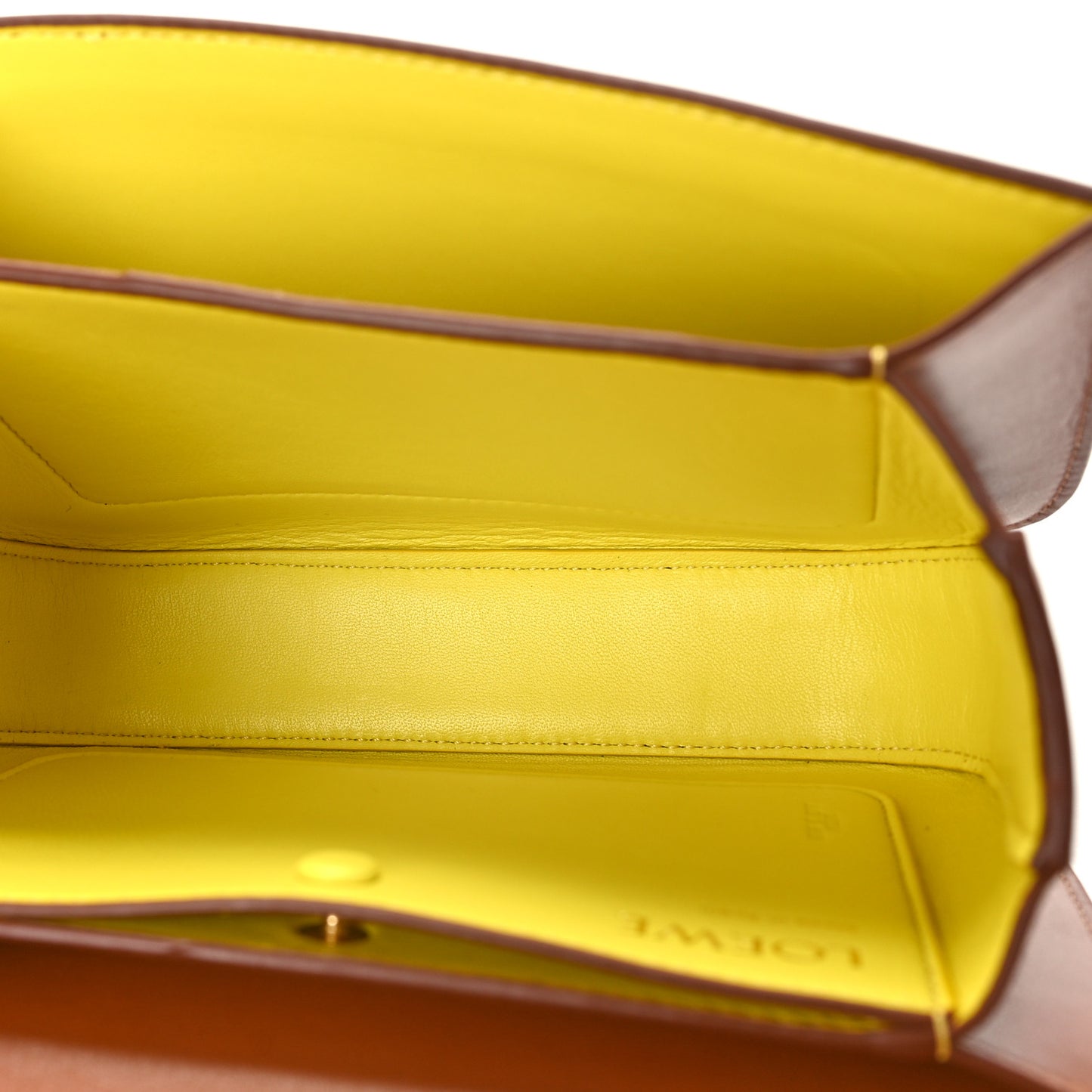 Silk Calfskin Degrade Small Goya Bag Yellow