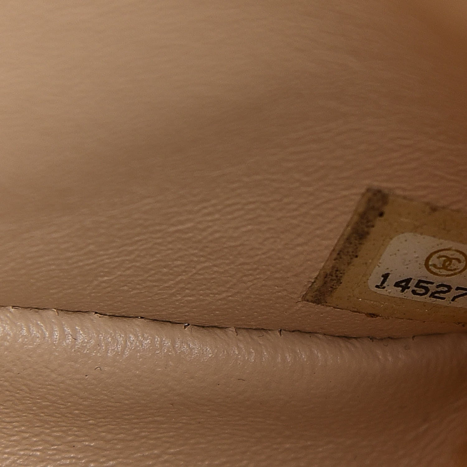 Chanel Lambskin Quilted Jumbo Double Flap Beige Clair 7 of 15
