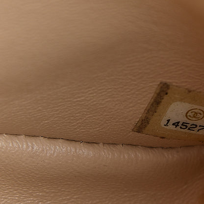 Chanel Lambskin Quilted Jumbo Double Flap Beige Clair 7 of 15