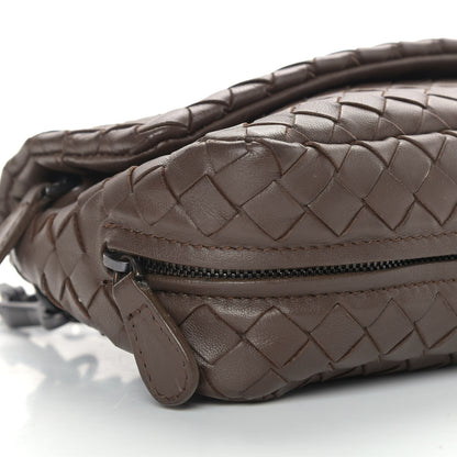 Bottega Veneta Nappa Intrecciato Mini Messenger Bag Espresso 10 of 13