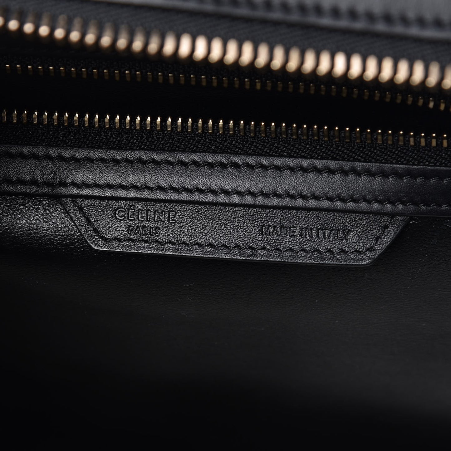 Smooth Calfskin Mini Luggage Black