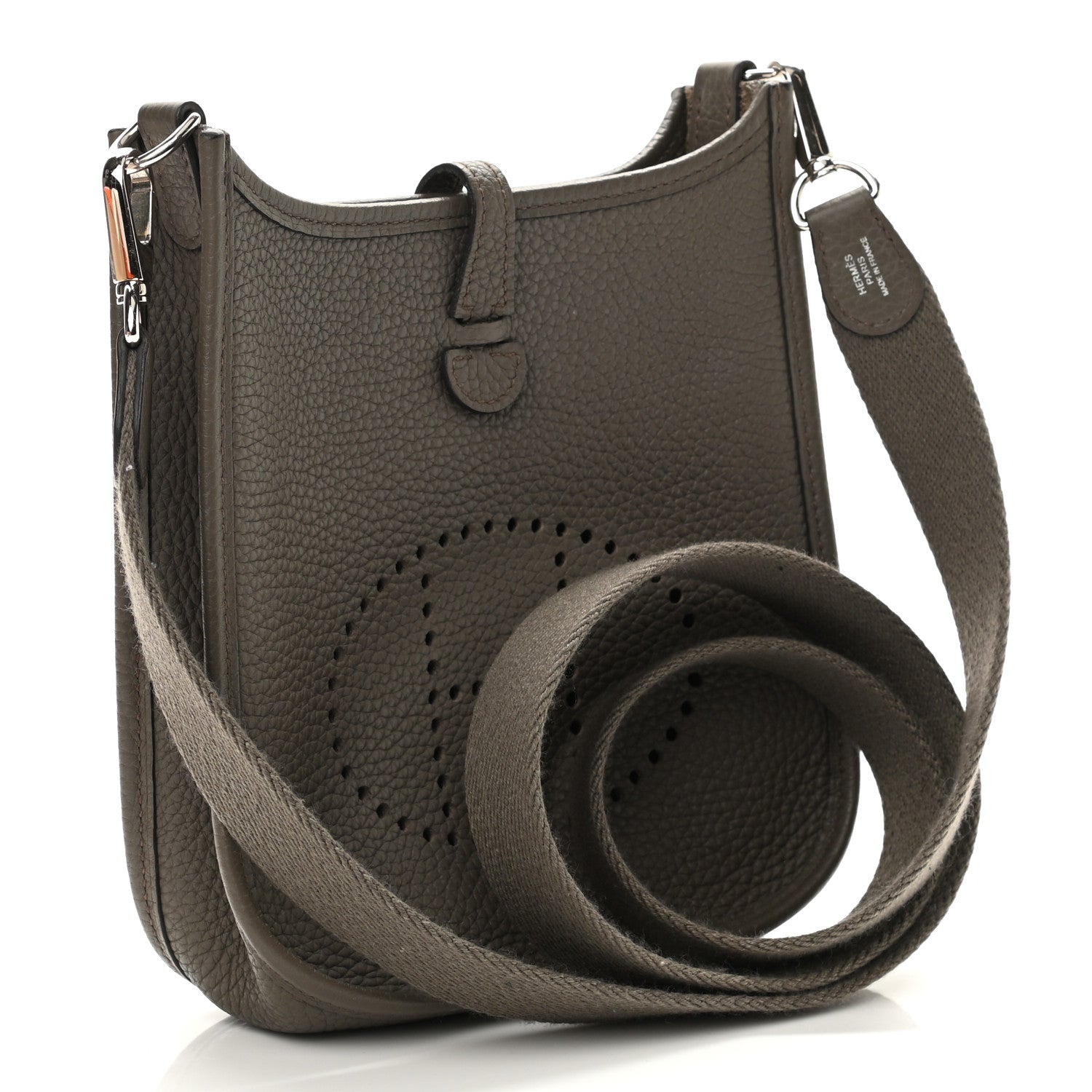Hermes Taurillon Clemence Evelyne TPM Etain 3 of 12