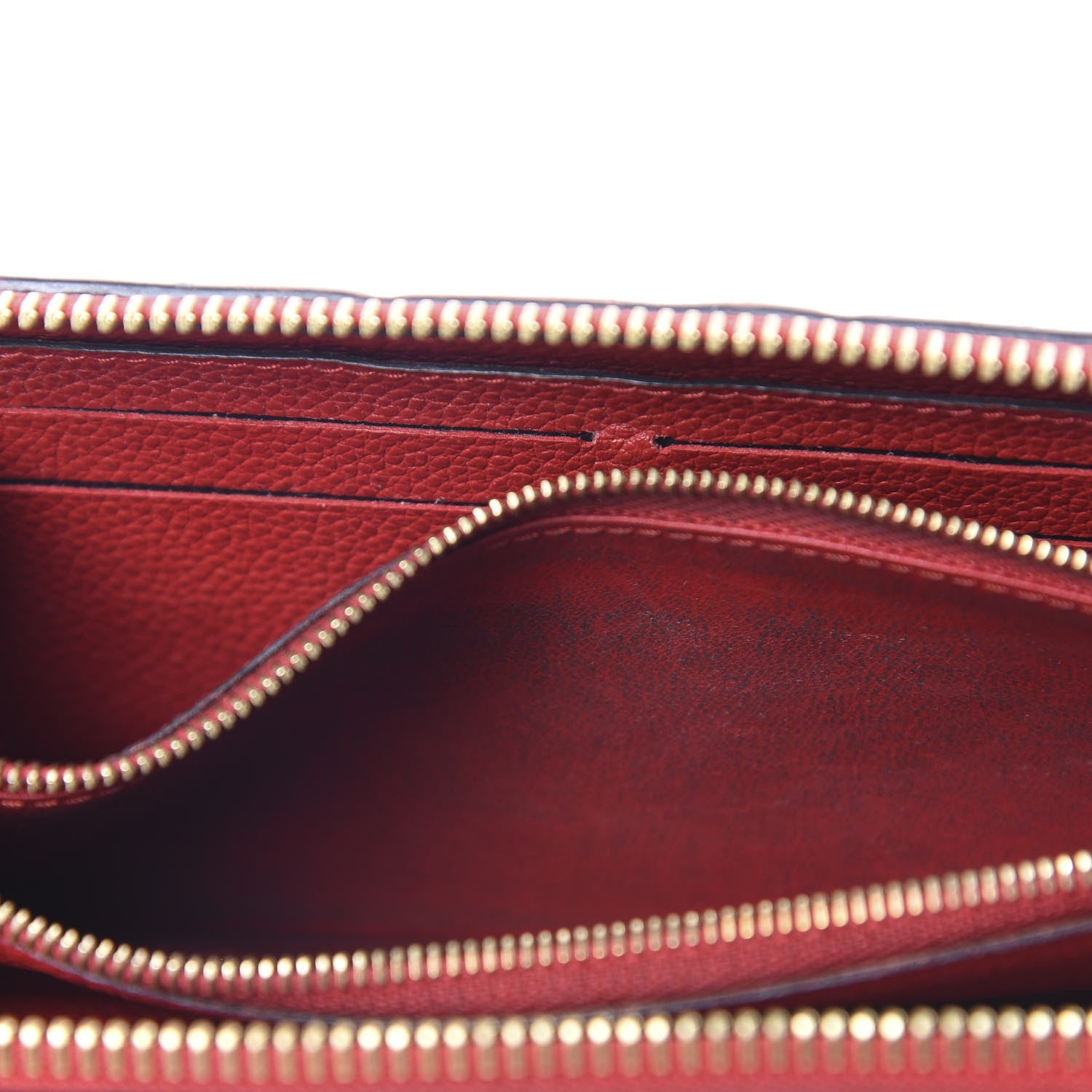 Louis Vuitton Empreinte Clemence Wallet Cherry 14 of 14