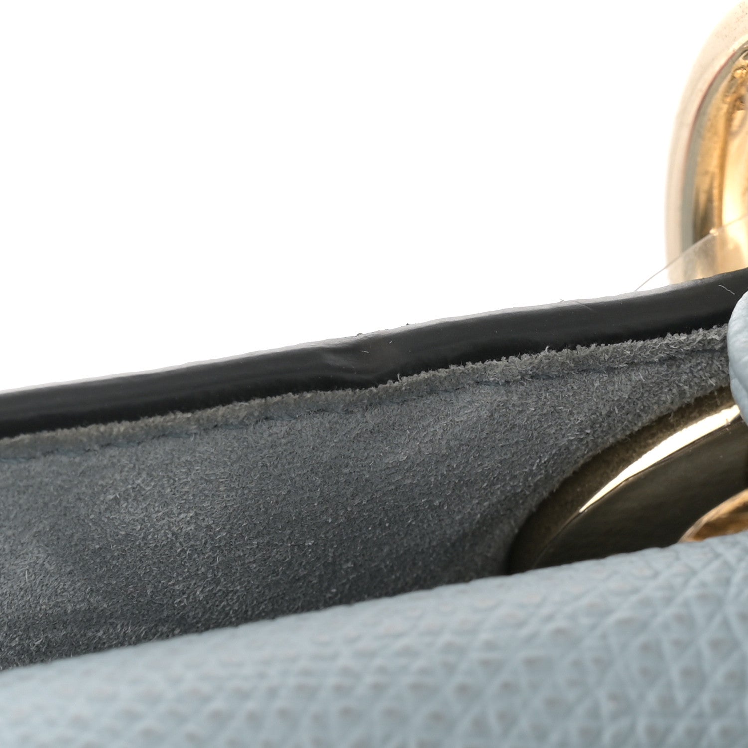 Christian Dior Grained Calfskin Large Lady Dior Sky Blue 11 of 11