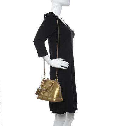 Louis Vuitton Vernis Alma BB Mordore 2 of 12