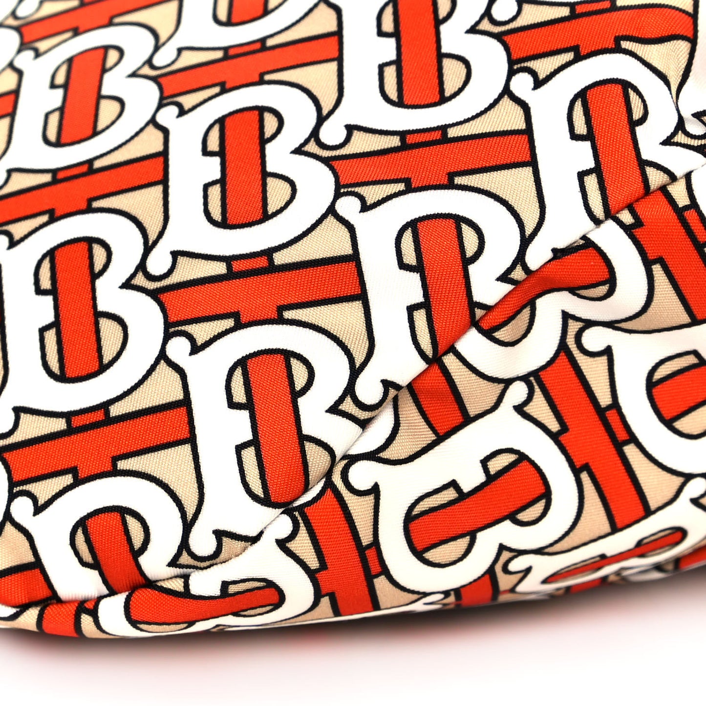 Nylon Monogram Convertible Bum Bag Vermilion