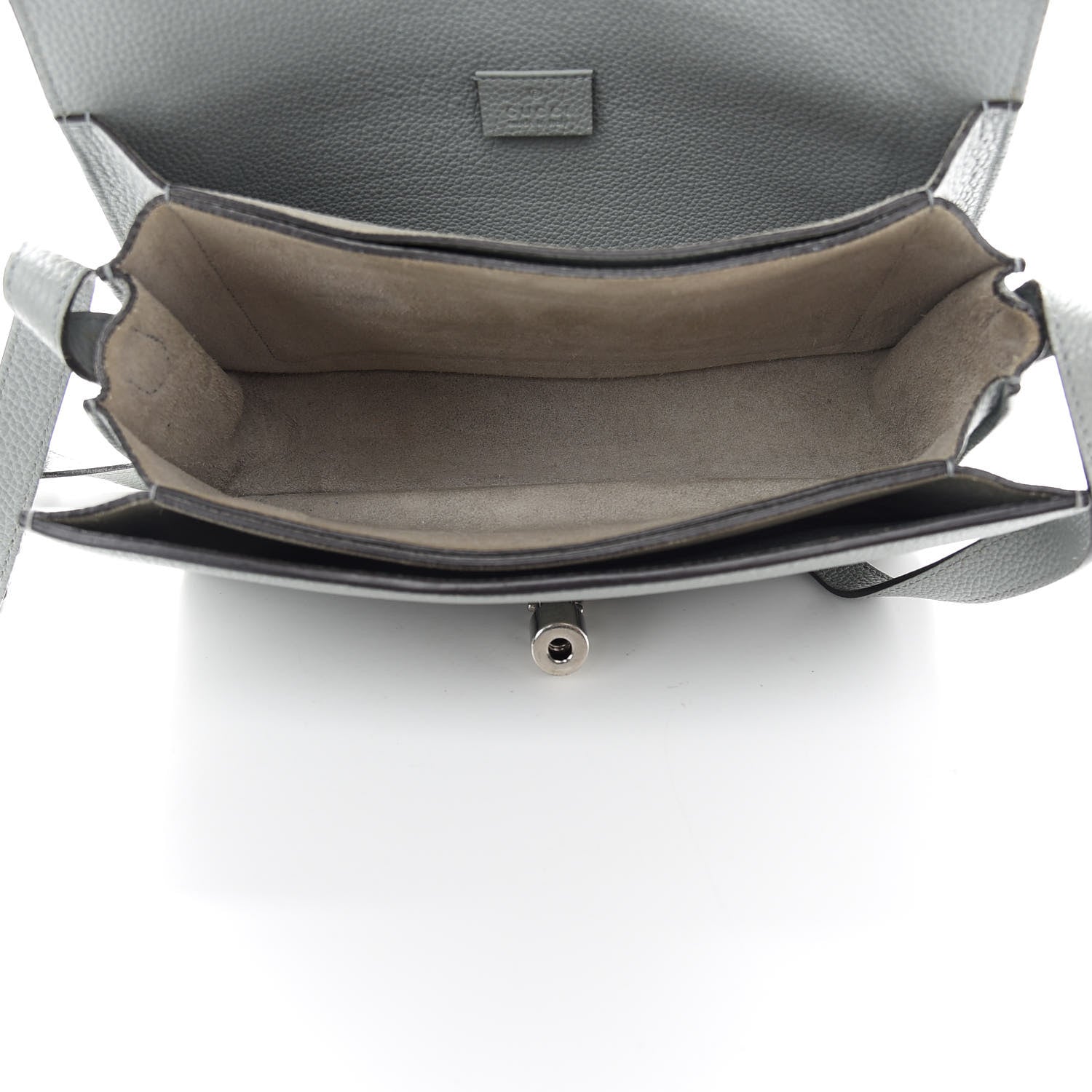 Gucci Soft Calfskin Small Jackie Shoulder Bag Grey 4 of 9