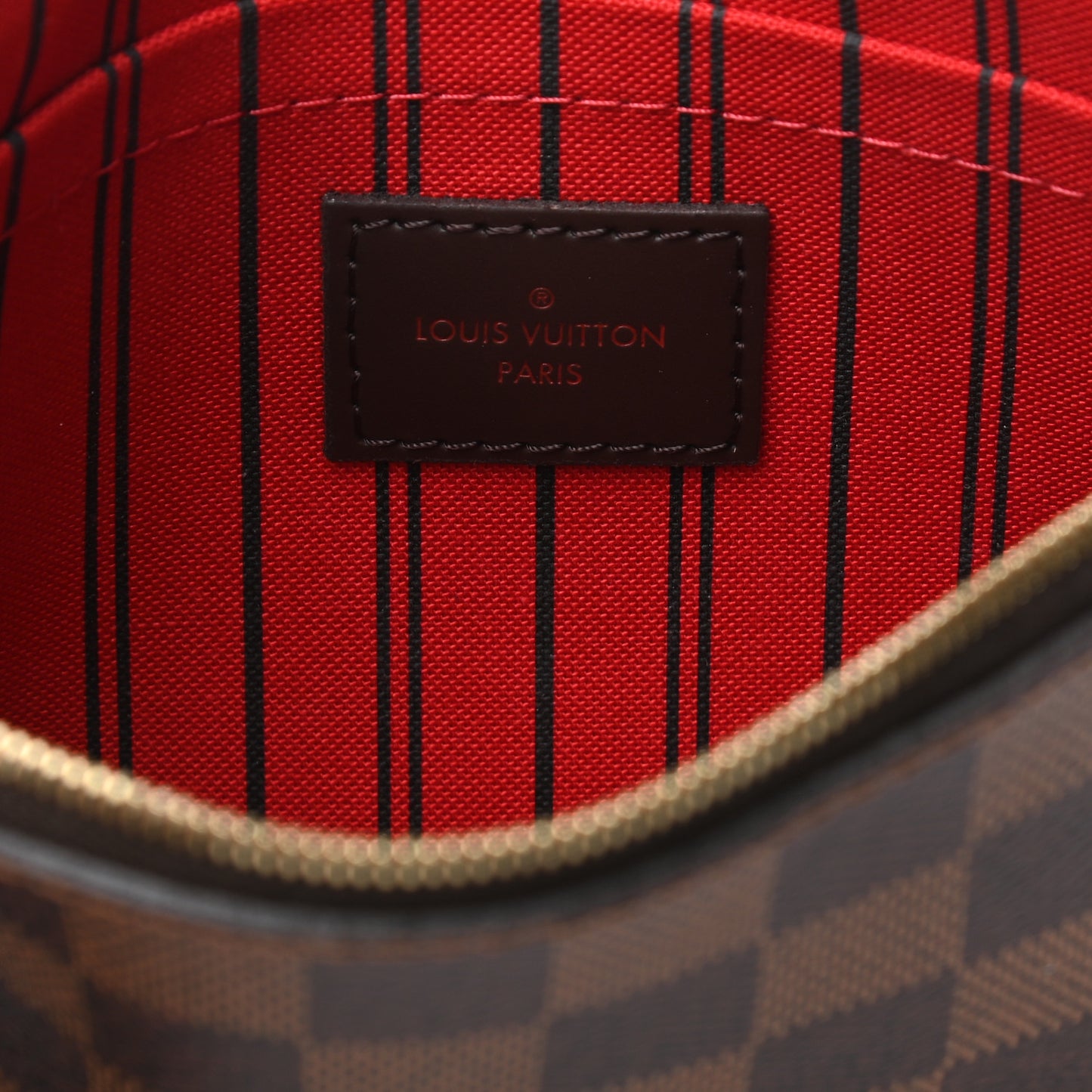 Damier Ebene Neverfull MM GM Pochette